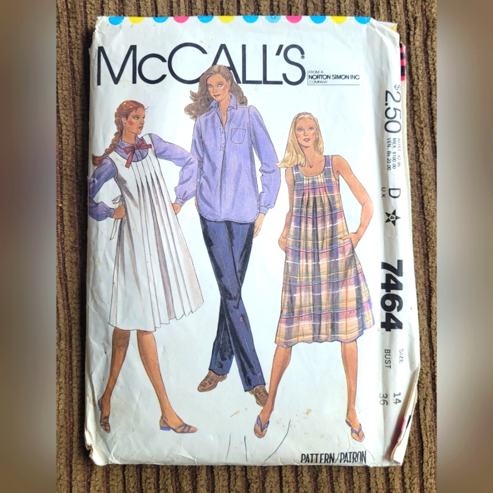 Vintage  McCall's 7464